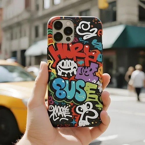 Phone Case printed using a PICTEL UV printer