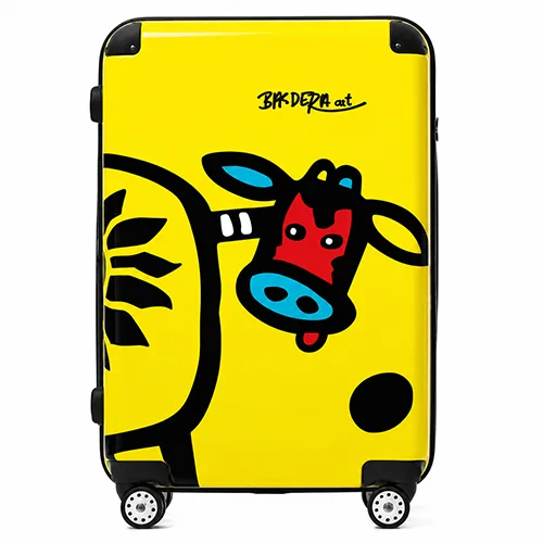 Suitcase printed using a PICTEL UV printer