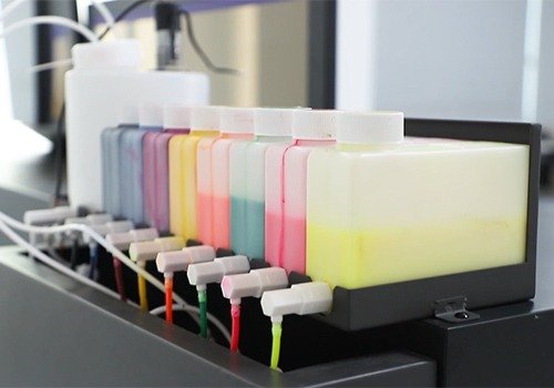 Fluorescent 9-color printing